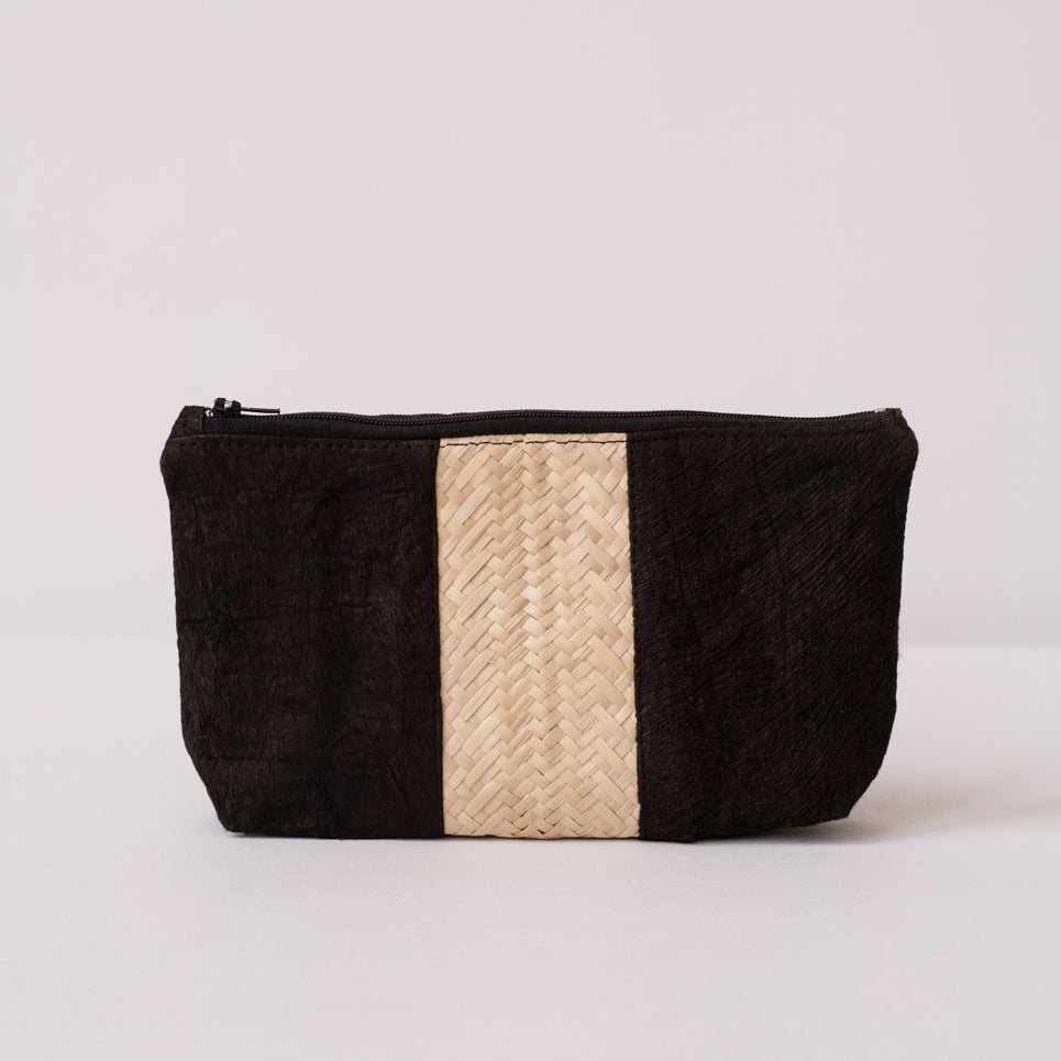 Clay Palm Cosmetic Bag