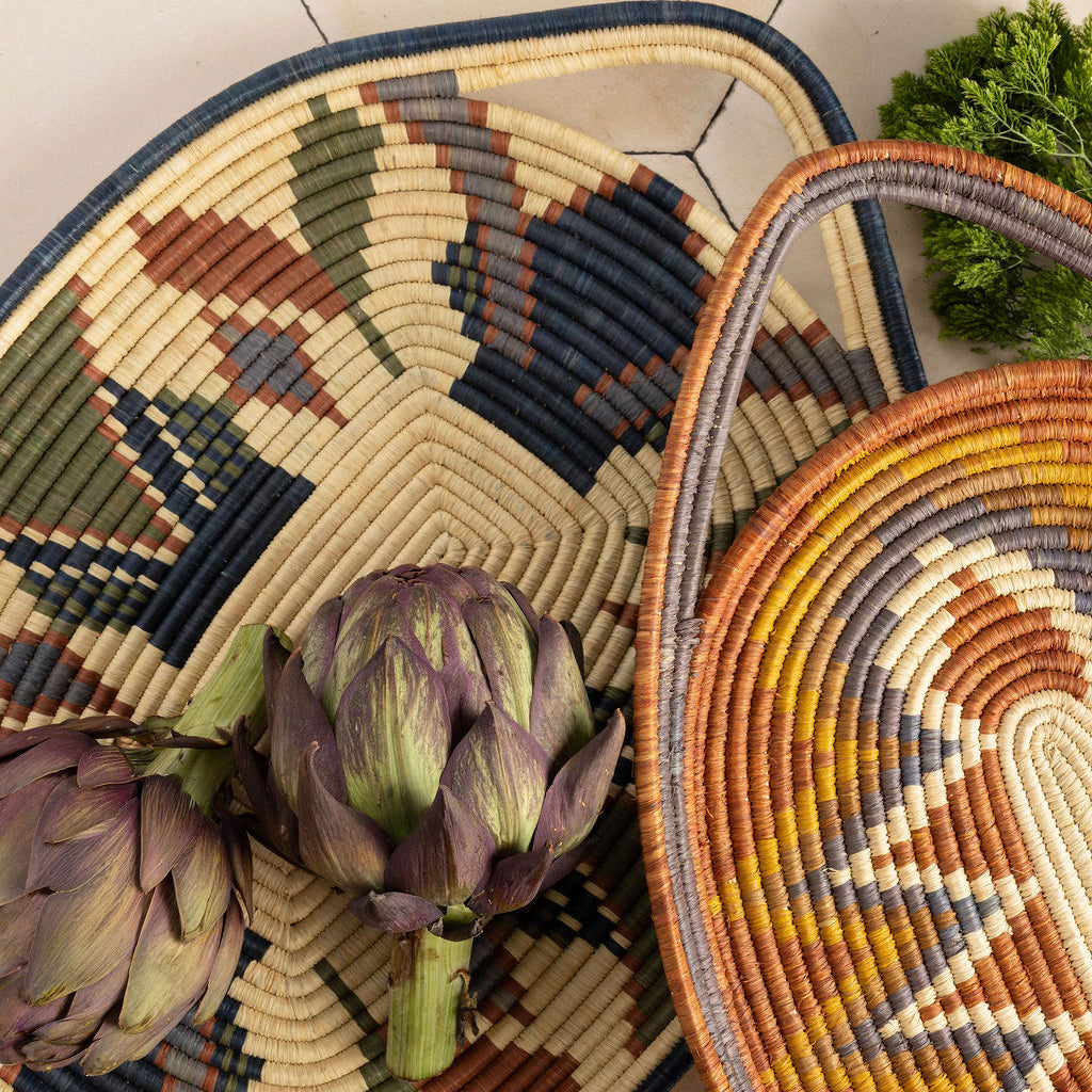 Zig Zag Tray ~ Rooted Collection – Maadili Collective