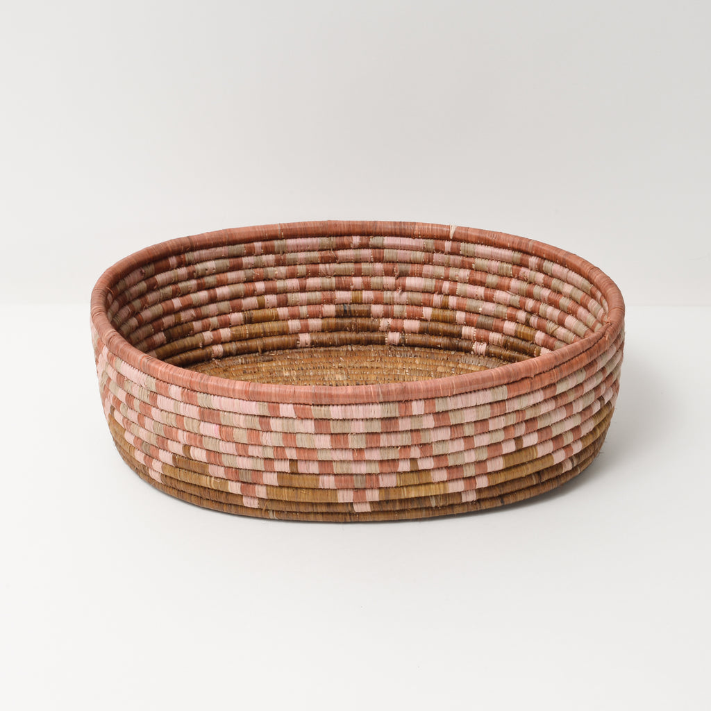 Zig Zag Bread Basket ~ Harmony Collection