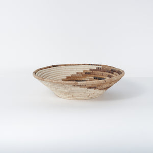 Simple Spiral Basket ~ Banana Fiber