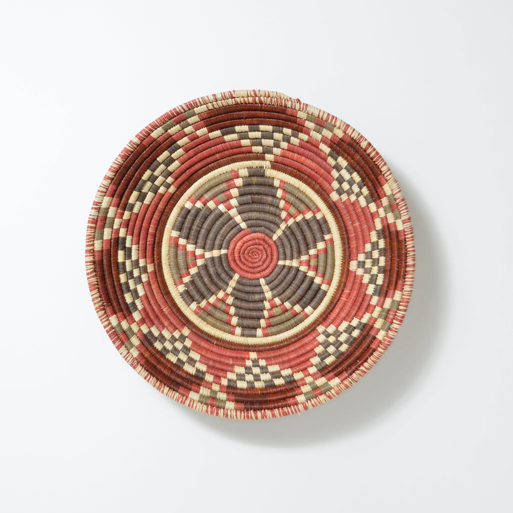 Mosaic Tile Basket ~ Harvest Collection
