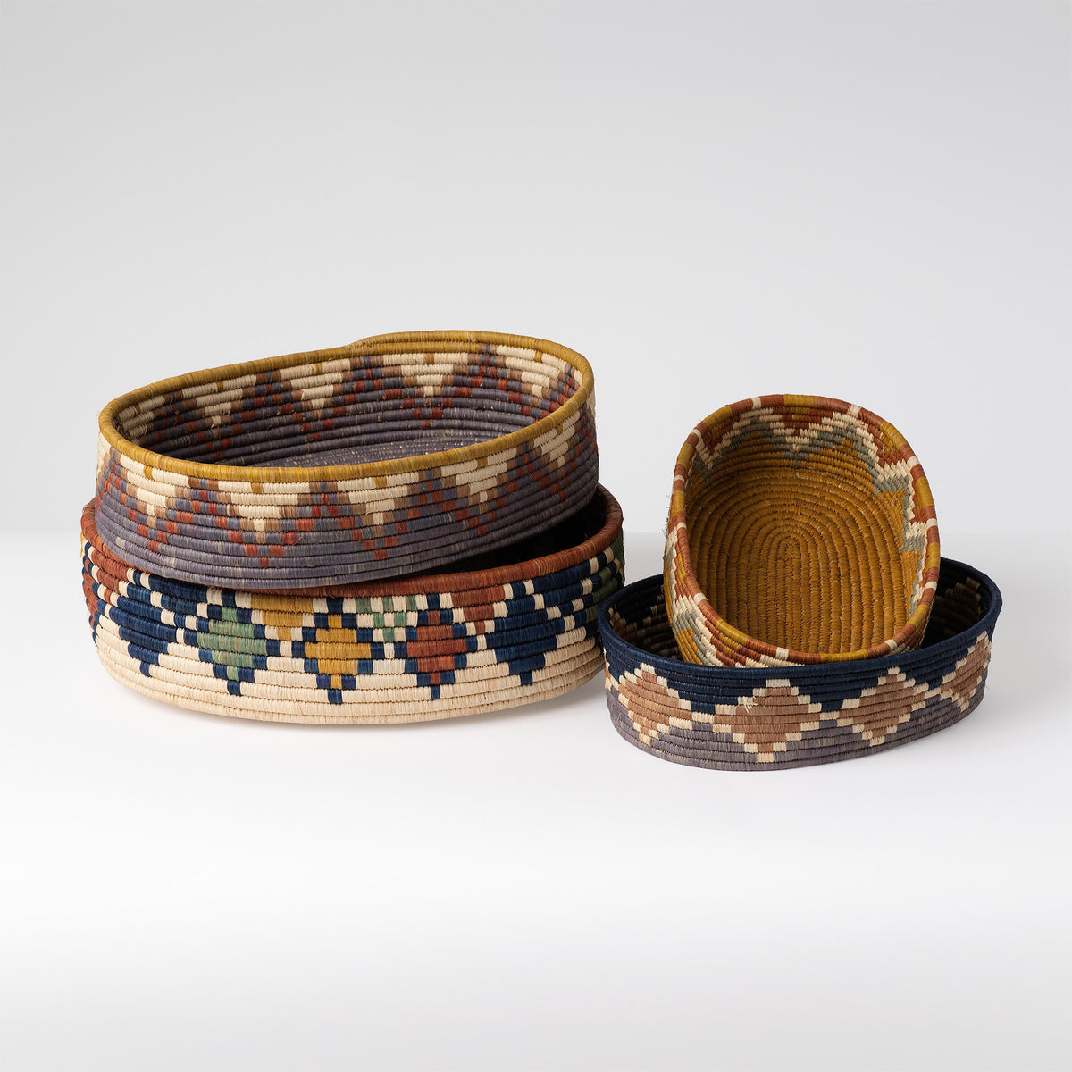 Zig Zag Bread Basket ~ Rooted Collection – Maadili Collective