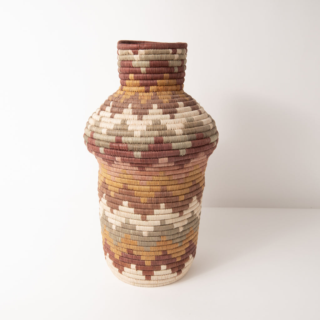 Zig Zag Grandmother Vase ~ Elevate Collection