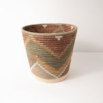 Wide Zig Zag Bucket Basket ~ Elevate Collection