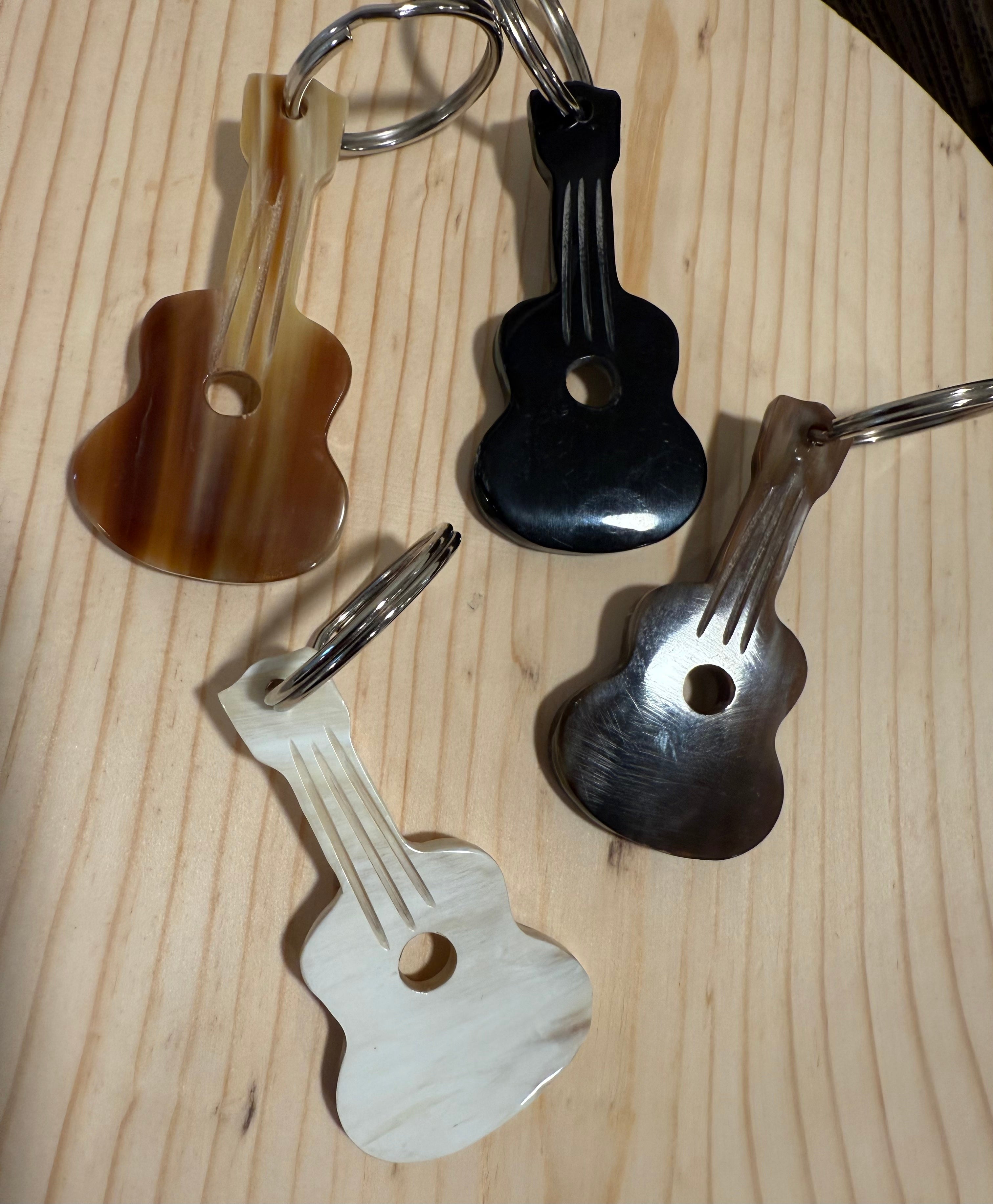 Acoustic Guitar Key Ring