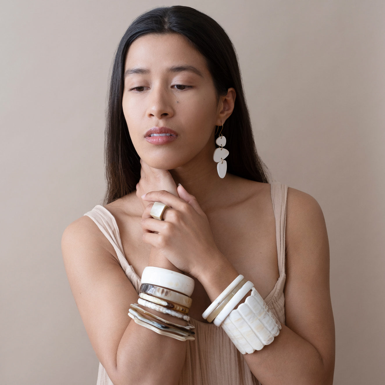 Horn Bangle - Medium
