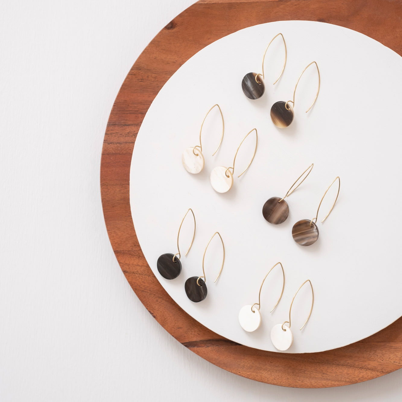 Simple Circle Earrings