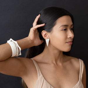 Horn Lattice Bangle