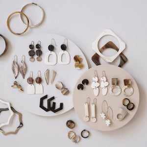 Triple Circle Earrings