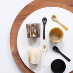 Mini Salt Cellar with Spoon Set