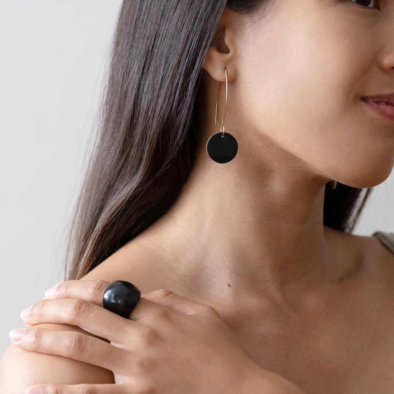 Simple Circle Earrings