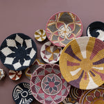 Mosaic Tile Basket ~ Harvest Collection