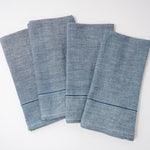 Perennial Napkin Set ~ Washed Indigo (Set of 4)