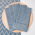 Perennial Napkin Set ~ Washed Indigo (Set of 4)