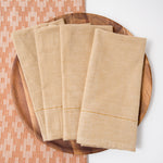 Perennial Napkin Set ~ Washed Ecru (Set of 4)