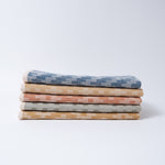Scandinavian Folk Hand Towel ~ Diamond Burnt Orange