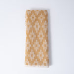 Scandinavian Folk Hand Towel ~ Diamond Ochre