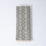 Scandinavian Folk Hand Towel ~ Chain Link Olive