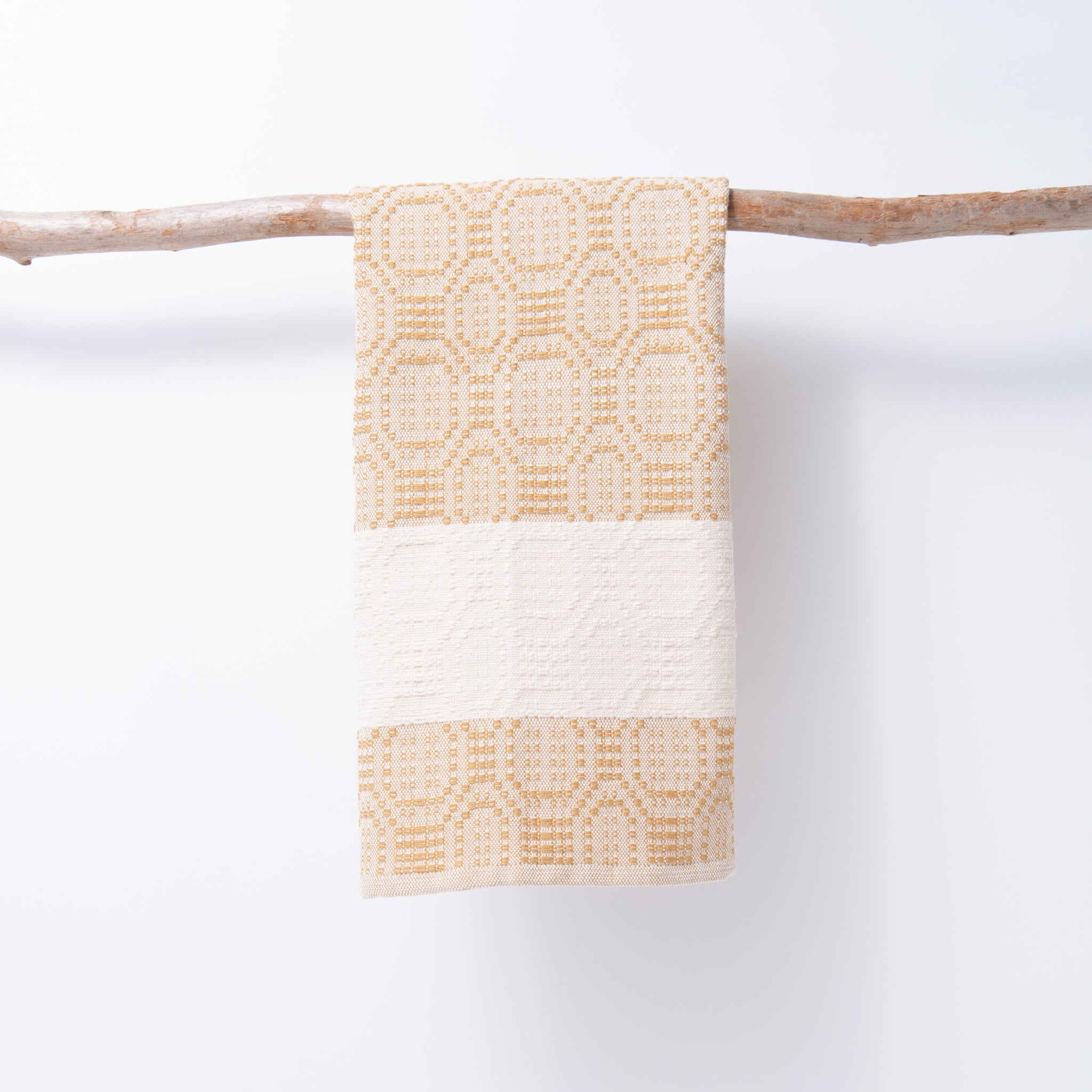 Homestead Hand Towel ~ Ecru