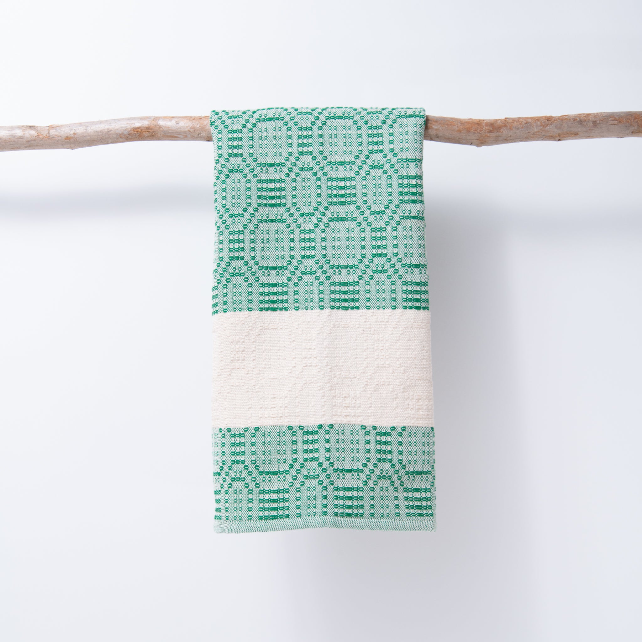 Homestead Hand Towel ~ Emerald