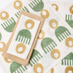 Hand Block Printed Napkin ~ Earthy Bemba