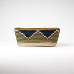 Zig Zag Rectangle Basket ~ Rooted Collection