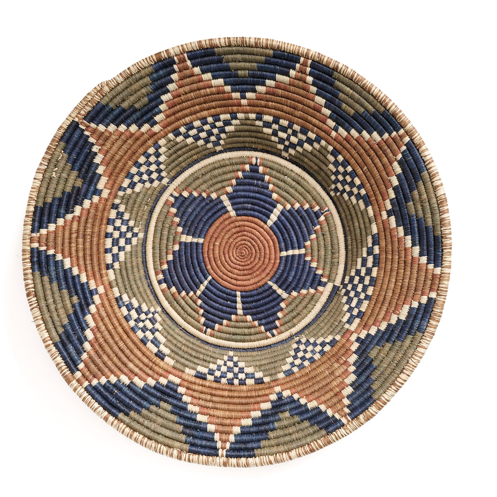 Large Mosaic Tile Basket ~ Rooted Collection – Maadili Collective