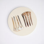 Fan Hair Pin ~ 4 Prong