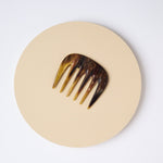 Crescent Horn Hair Comb