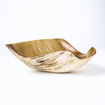 Large Abstract Horn Bowl