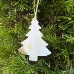 Horn Evergreen Tree Ornament