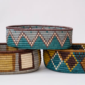Zig Zag Bread Basket