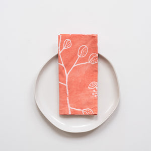 Hand Block Printed Napkin ~ Bluehills