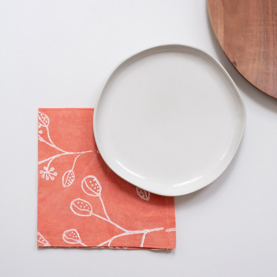 Hand Block Printed Napkin ~ Bluehills